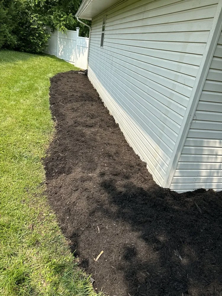 Custom garden landscaping in Johnson City, TN by G & G Lawncare and Home Improvements