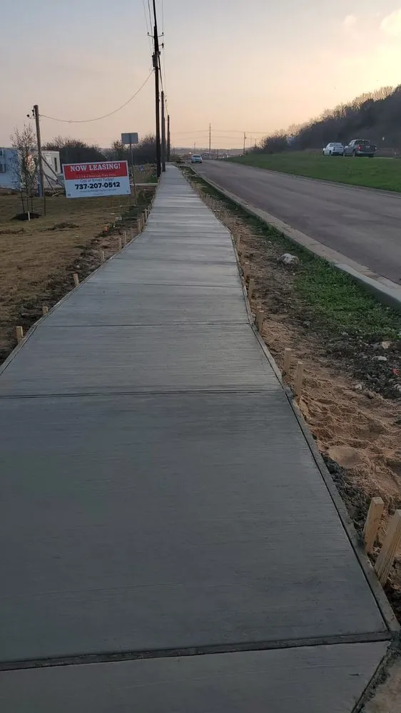 Affordable landscape installation in Austin, TX by G & I Concrete and Tree Lawn Services