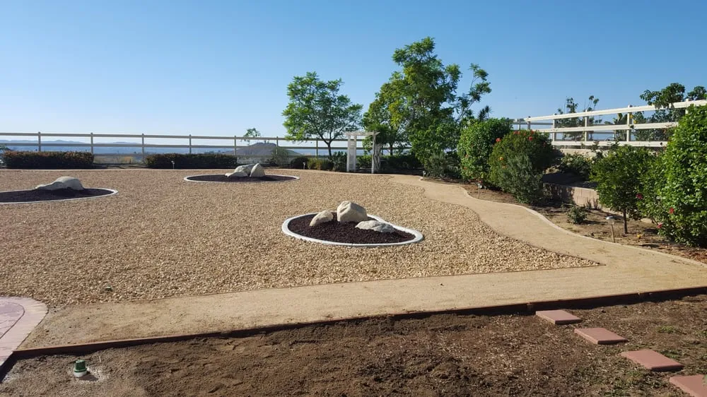 Affordable lawn mowing service with custom design across Corona, CA - G & J Landscaping