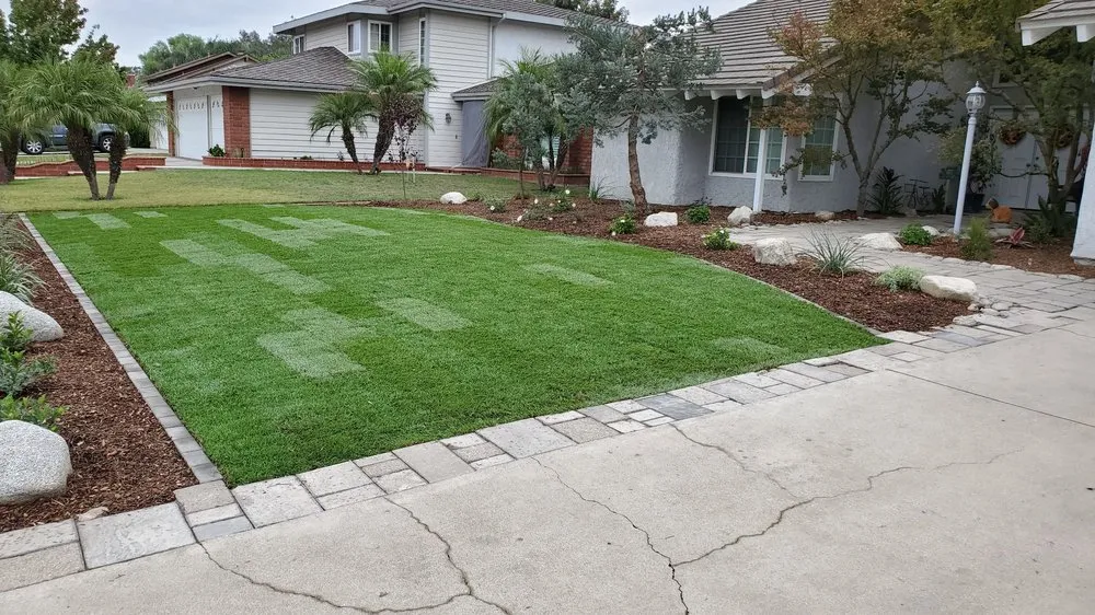 Affordable landscape design in Corona, CA by G & J Landscaping