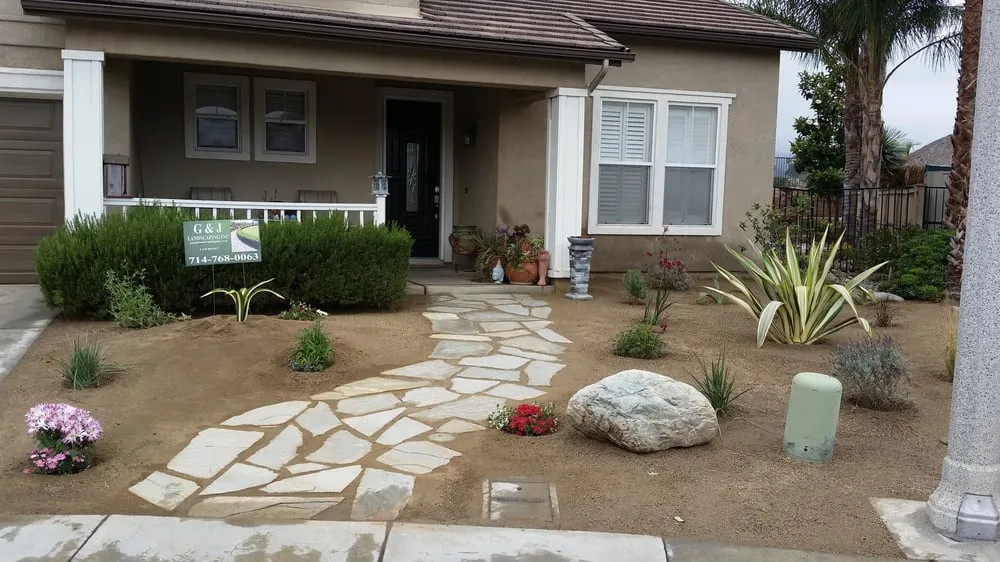 Custom lawn care service in Corona, CA - G & J Landscaping