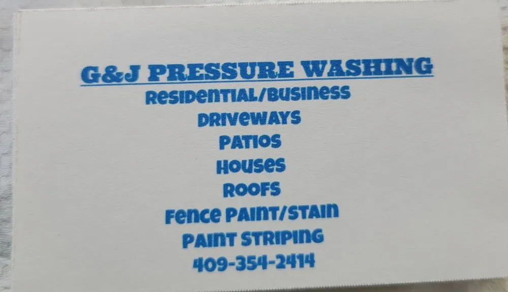 Reliable landscape design for homes in Galveston, TX by G & J Pressure Washing