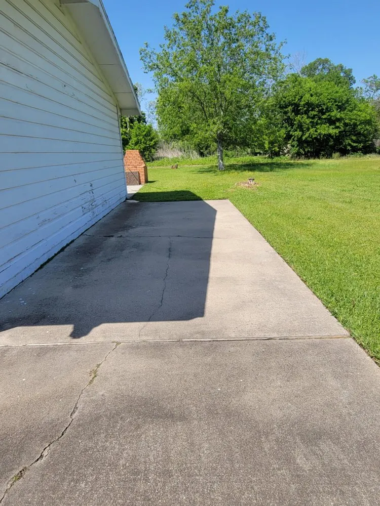 Reliable lawn mowing service in Galveston, TX by G & J Pressure Washing