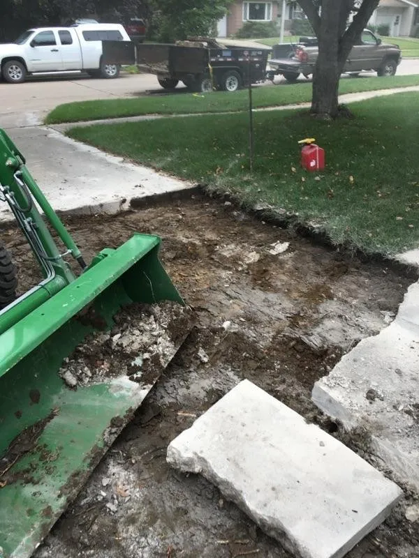 Professional landscaping services for homes in Marion, IA by G & K Concrete Services
