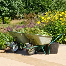 Reliable garden landscaping in Marion, IA by G & K Concrete Services