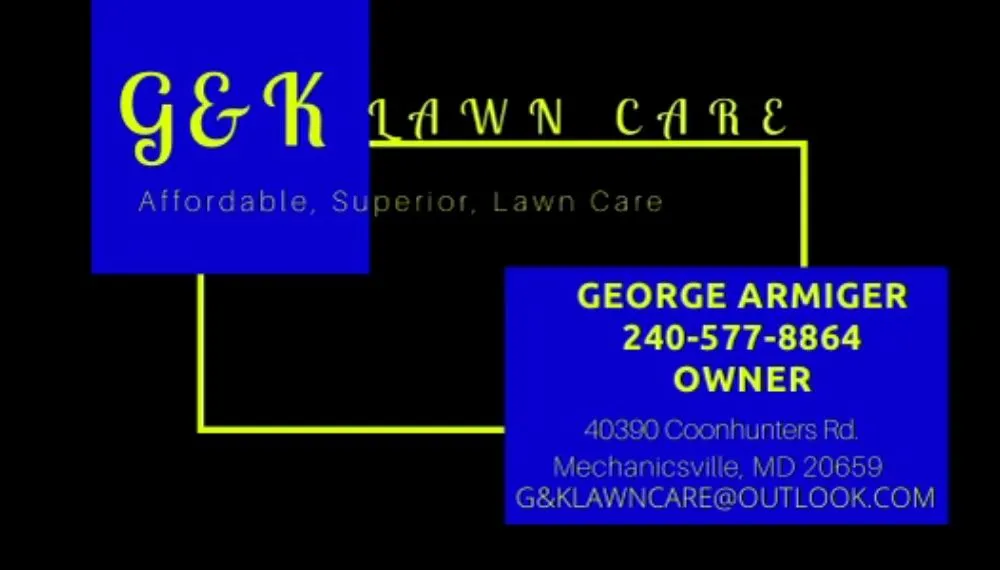 Professional garden landscaping for beautiful yards in Mechanicsville, MD by G & K Lawn Care