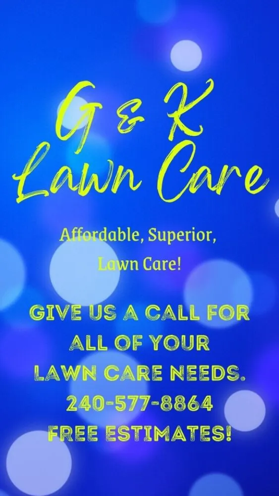 Trusted lawn care service in Mechanicsville, MD by G & K Lawn Care