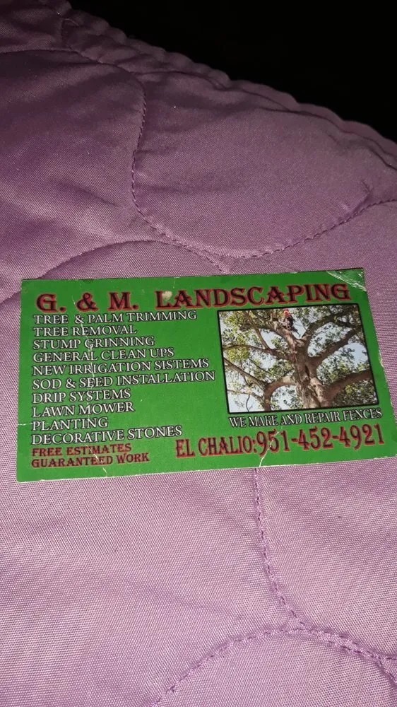 Local landscaping services for residential properties in Riverside, CA by G & M Landscaping