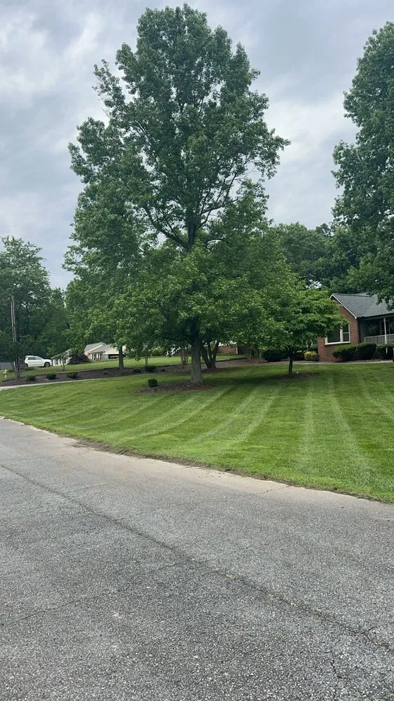 Expert garden landscaping with custom design across Salisbury, NC - G & R Lawncare Services