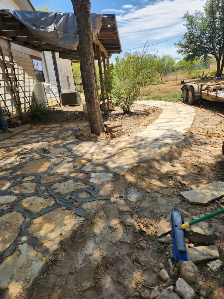 Custom residential landscaping in Alvarado, TX by G & Z Landscaping