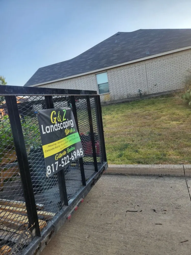 Reliable yard maintenance in Alvarado, TX by G & Z Landscaping