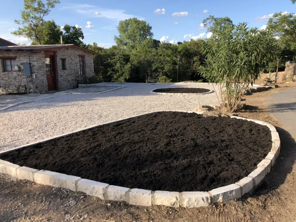 Custom outdoor landscaping experts serving Austin, TX - G A Construction & Land Preparation SVC