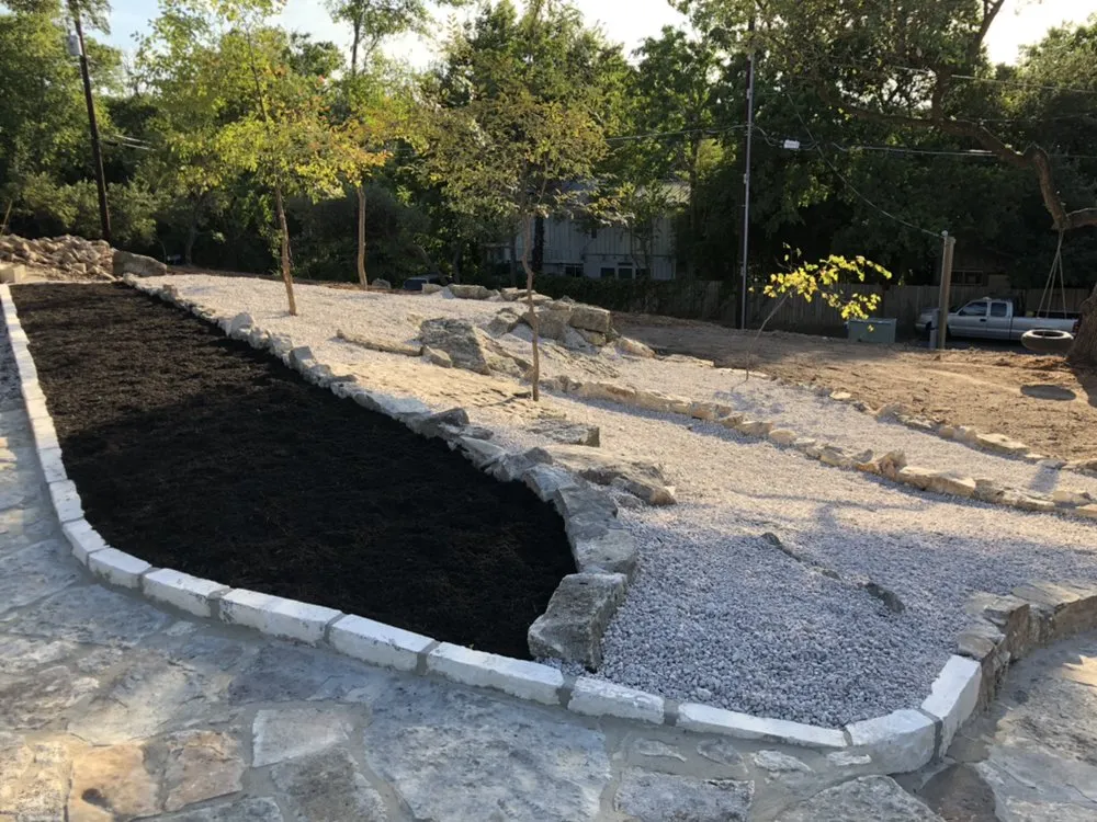 Custom yard maintenance in Austin, TX by G A Construction & Land Preparation SVC