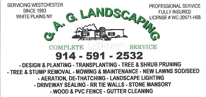 Affordable lawn mowing service in White Plains, NY - G A G Landscaping