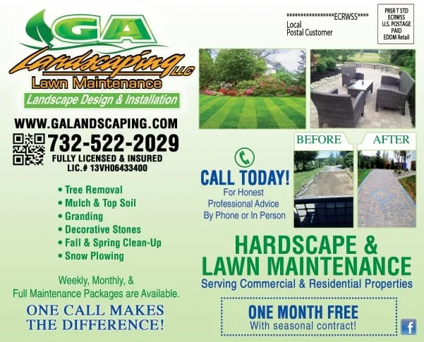 Professional landscaping services in Somerset, NJ - G A Landscaping