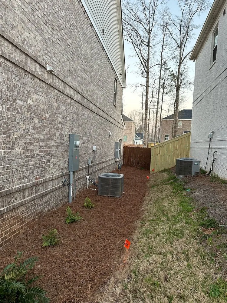 Custom landscape installation in Auburn, AL by G and C Services