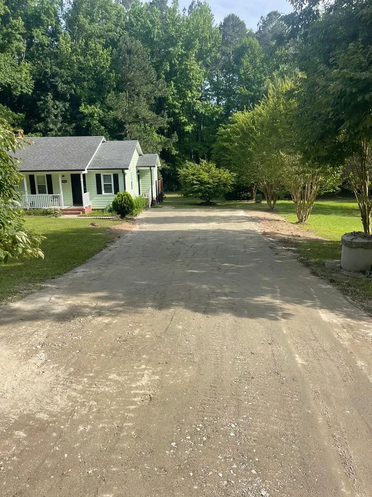 Custom landscaping services in Wendell, NC - G and FB Grading