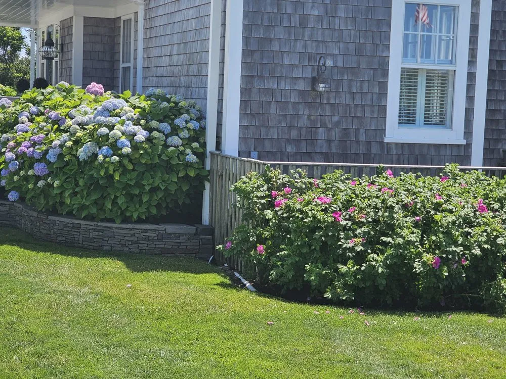 Professional lawn mowing service in Nantucket, MA by G and G landscaping