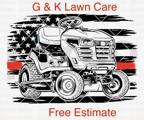 G and K Lawncare and Landscaping Logo