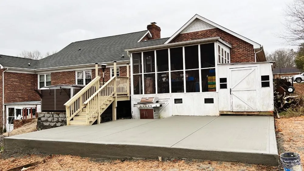 Custom residential landscaping in Lake Park, NC by G and R Lawn and Landscaping