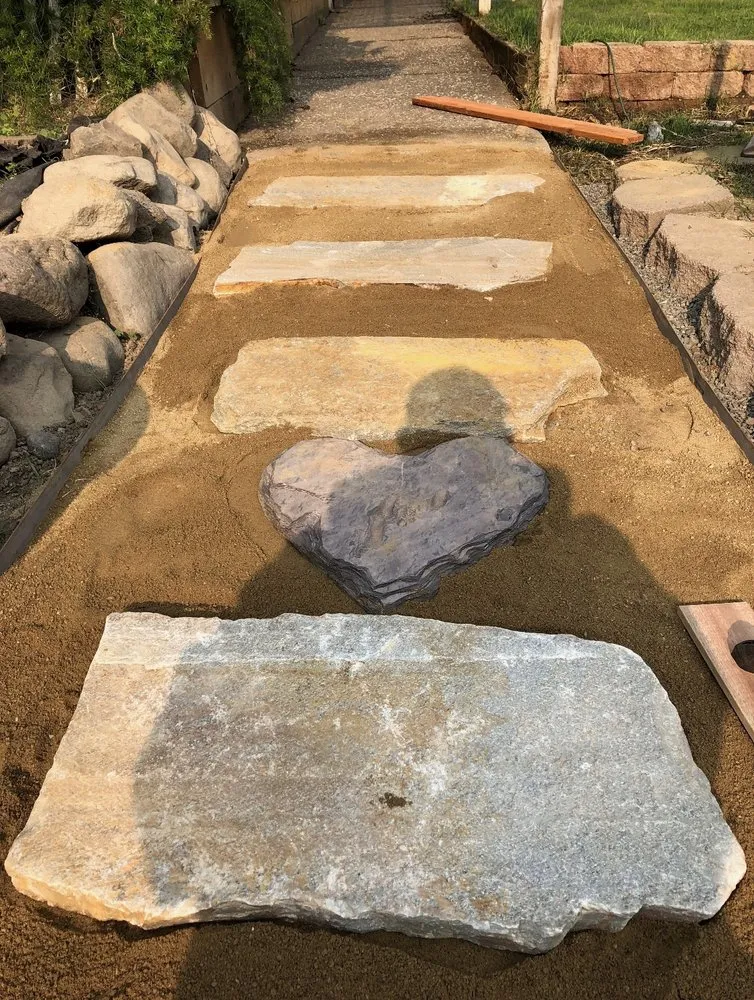 Custom landscape installation in Petaluma, CA by G Brothers Landscaping