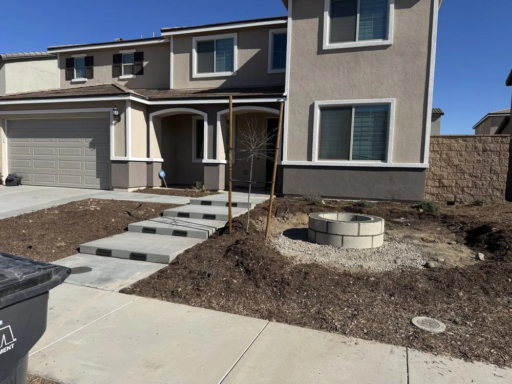 Trusted landscaping services for residential properties in Victorville, CA by G concrete & landscaping
