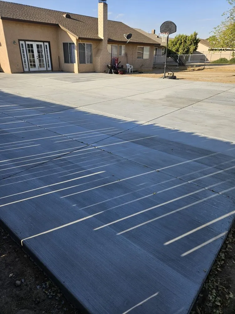 Affordable lawn mowing service in Victorville, CA by G concrete & landscaping