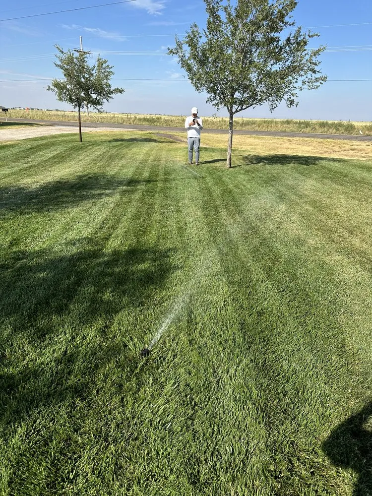 Professional garden landscaping for beautiful yards in Amarillo, TX by G Cuts
