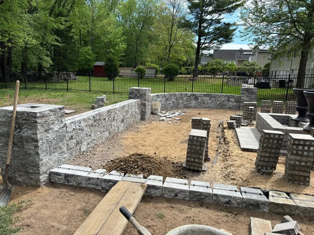 Custom landscaping services with custom design in Lakewood, NJ by G Gonzalez Landscaping