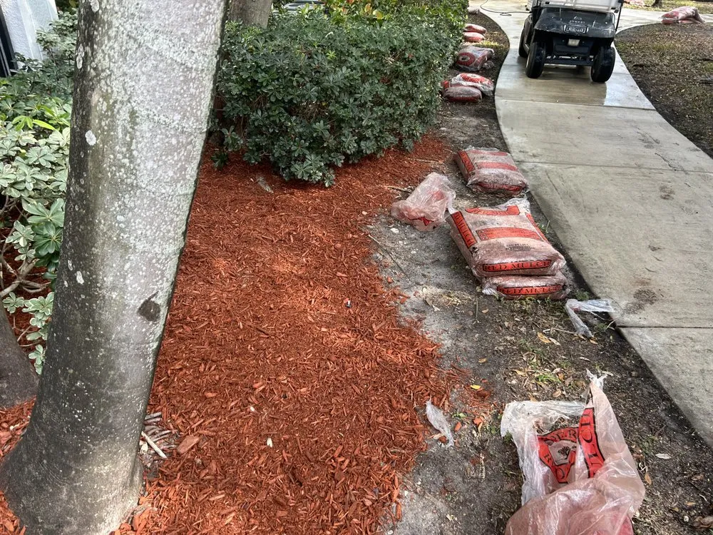 Trusted garden landscaping in Davie, FL by G Rated Property Maintenance & Landscaping