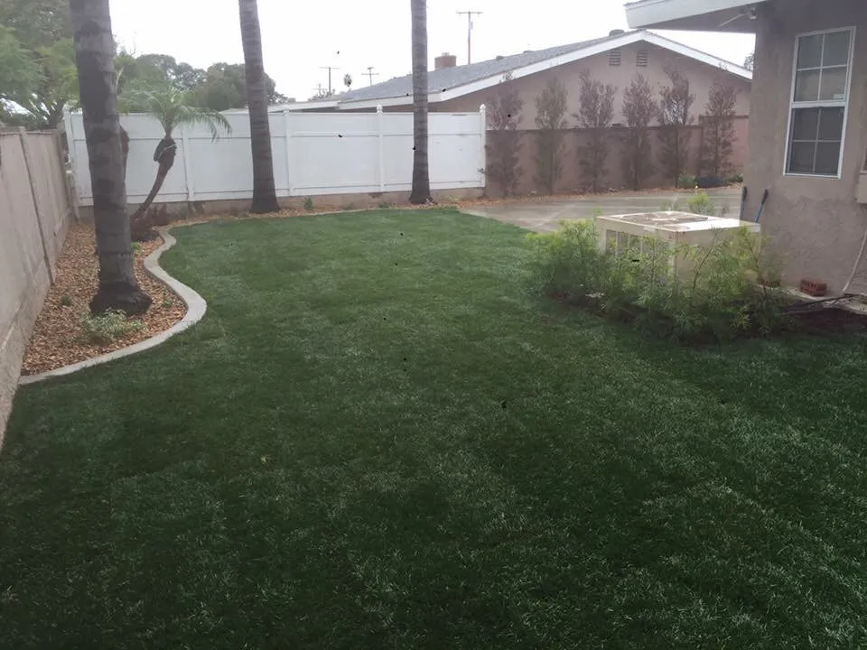 Custom landscape design in Littlerock, CA - G Salinas Landscaping and Tree Services
