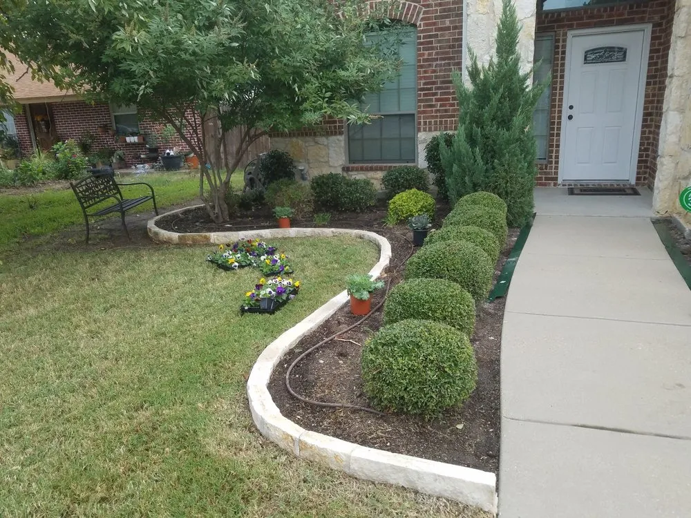 Custom yard cleanup service in Seagoville, TX by G T Landscaping