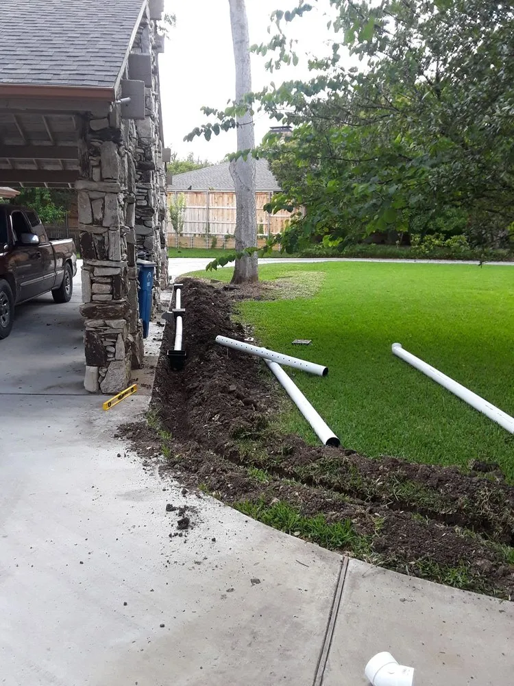 Custom lawn mowing service for year-round maintenance in Seagoville, TX by G T Landscaping