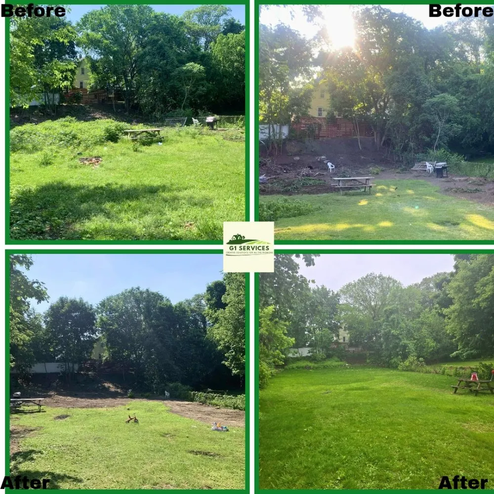 Expert landscape design in Franklin, MA by G1 Services