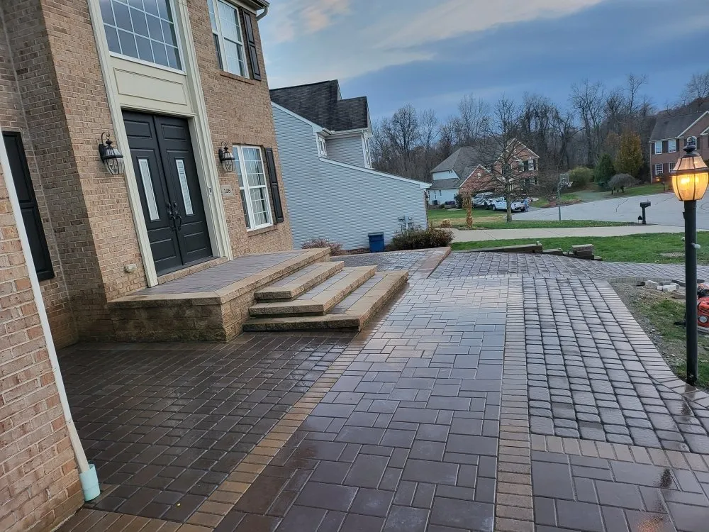 Local landscape installation in Greensburg, PA by G2 Hardscape