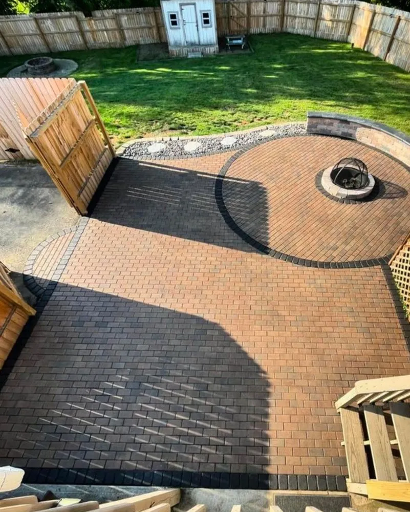 Expert outdoor landscaping with custom design in Greensburg, PA by G2 Hardscape