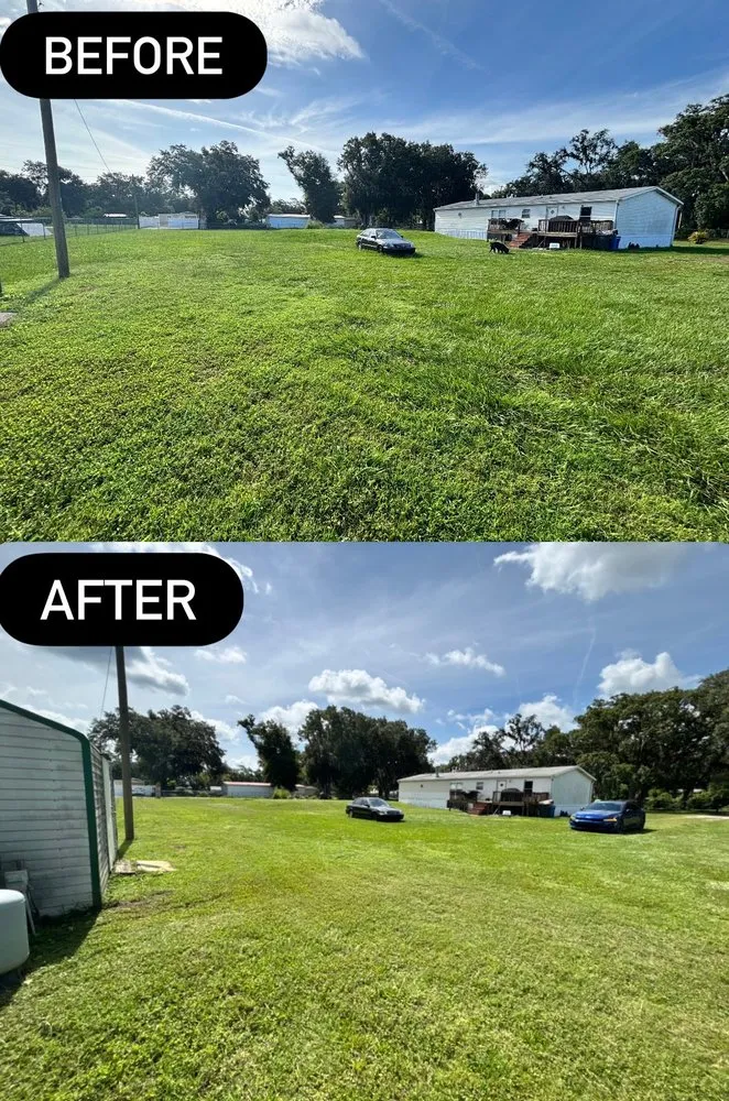 Custom garden landscaping for outdoor upgrades in Dover, FL by G2 Services