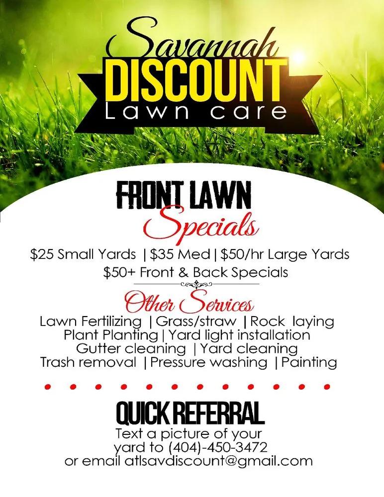 Affordable yard cleanup service in Savannah, GA - GA Discount