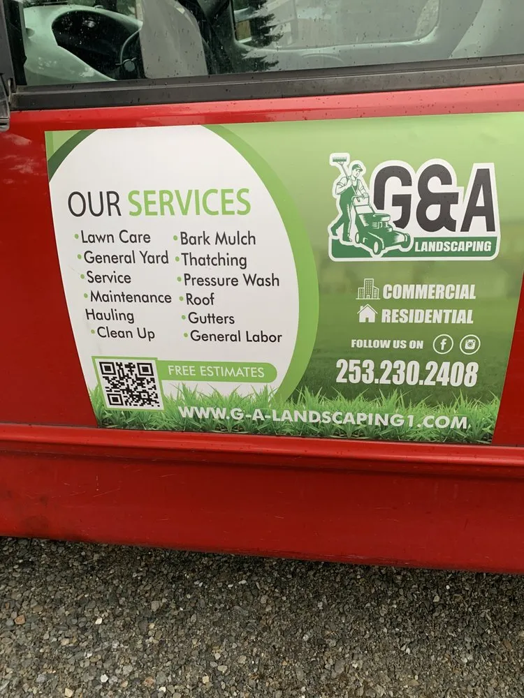 Reliable landscaping services in Tacoma, WA - G&A Landscaping
