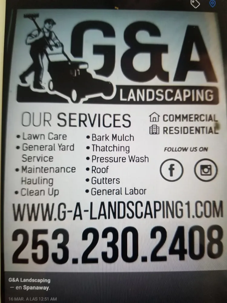 Trusted lawn mowing service experts serving Tacoma, WA - G&A Landscaping