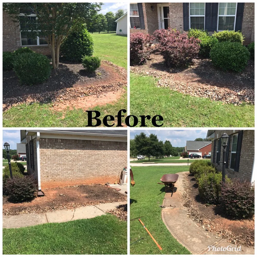 Affordable outdoor landscaping for homes in Locust Grove, GA by G&A Lawn Care