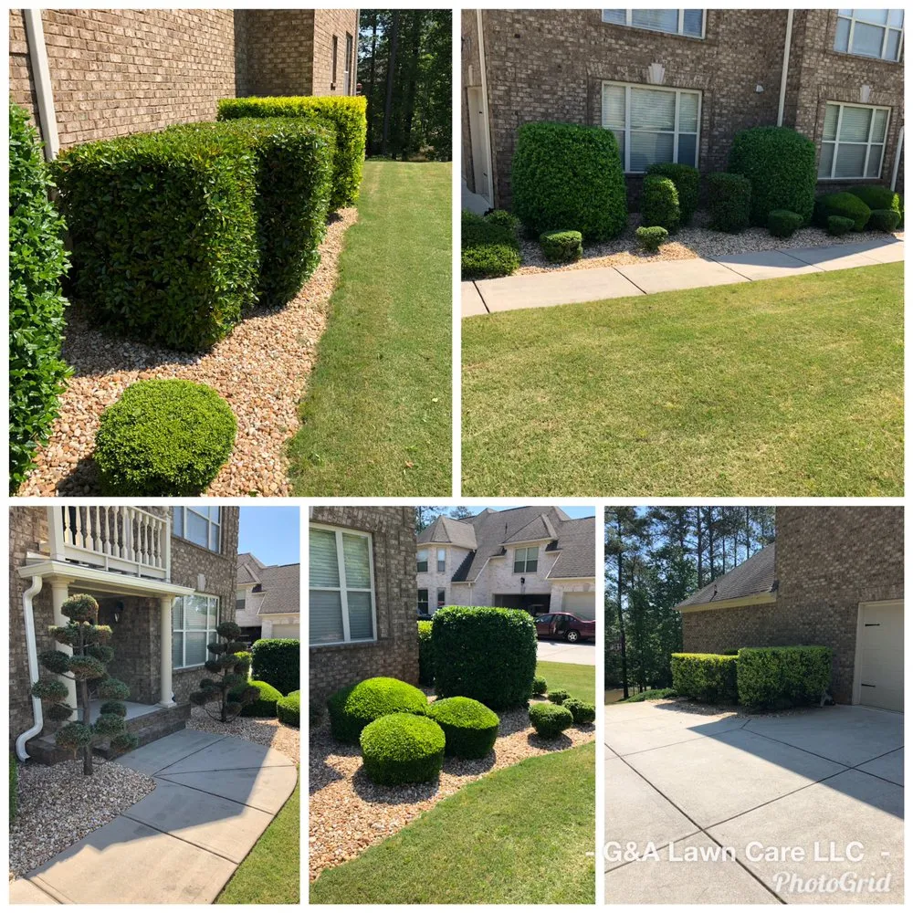 Affordable garden landscaping in Locust Grove, GA - G&A Lawn Care