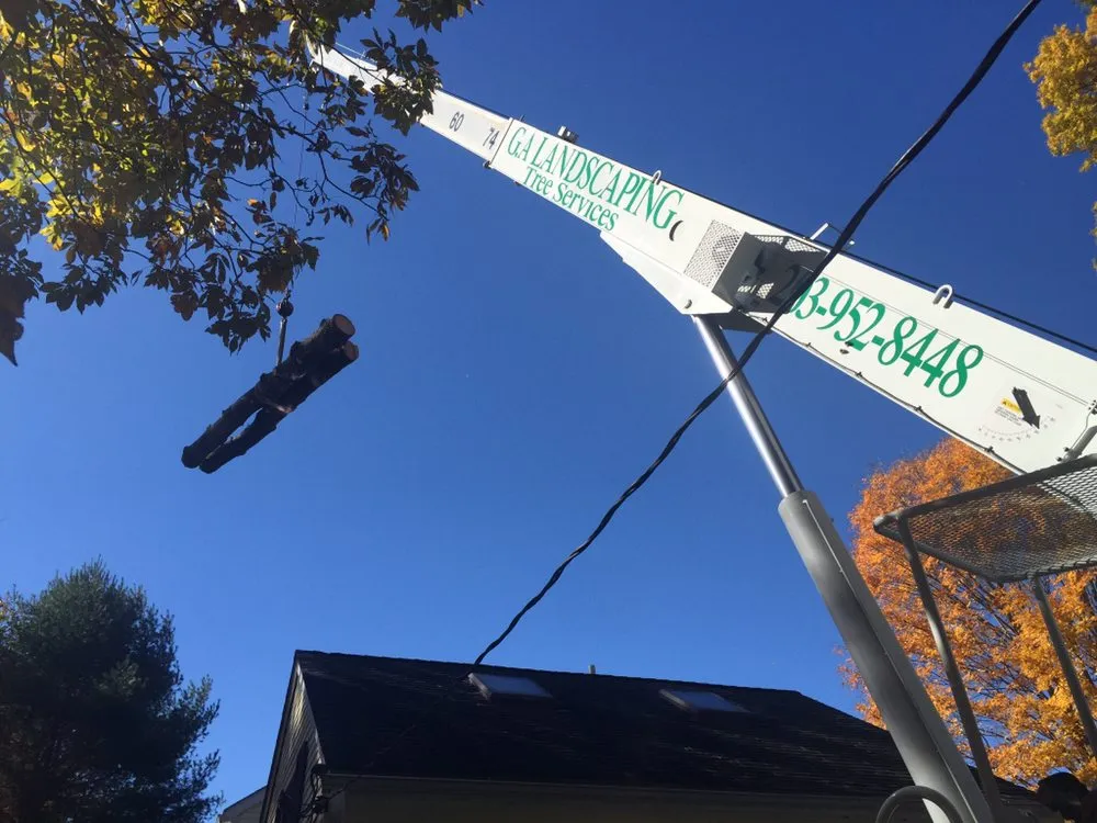 Affordable garden landscaping in Norwalk, CT by GA Tree Service