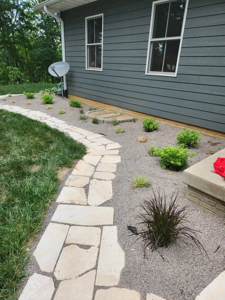 Custom residential landscaping for homes in Rushville, IL by Gabella Farm