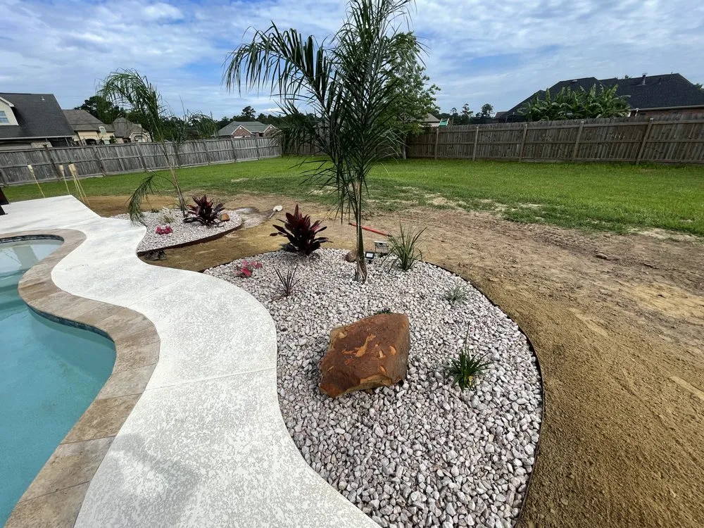 Local garden landscaping in Bridge City, TX - Gabes lawn Maintenance