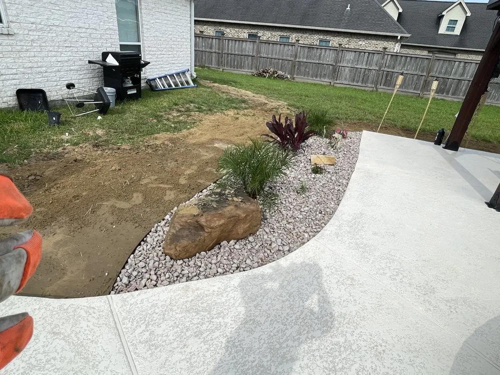 Trusted landscape design in Bridge City, TX by Gabes lawn Maintenance