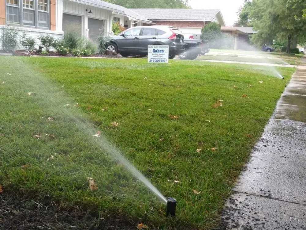 Top-rated landscaping services in Wichita, KS by Gabe's Sprinkler Systems