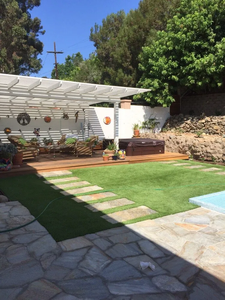 Professional yard maintenance for residential properties in Lemon grove, CA by Gabino's Concrete