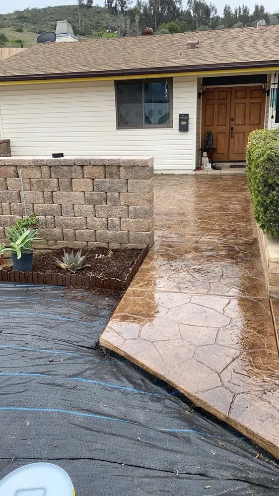 Reliable outdoor landscaping experts serving Lemon grove, CA - Gabino's Concrete