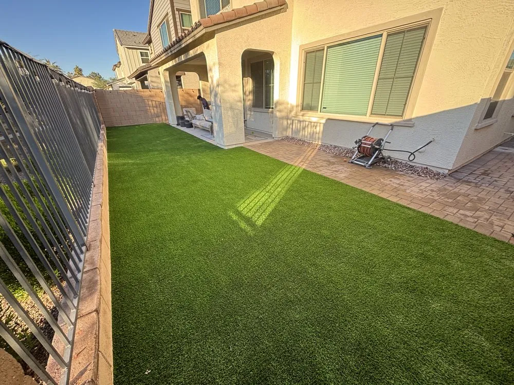 Professional outdoor landscaping with custom design in Chandler, AZ by Gabriel Landscaping